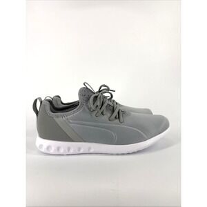 Puma Nrgy Sneakers Women's 8.5 Grey Athletic Soft Foam Comfort Shoe